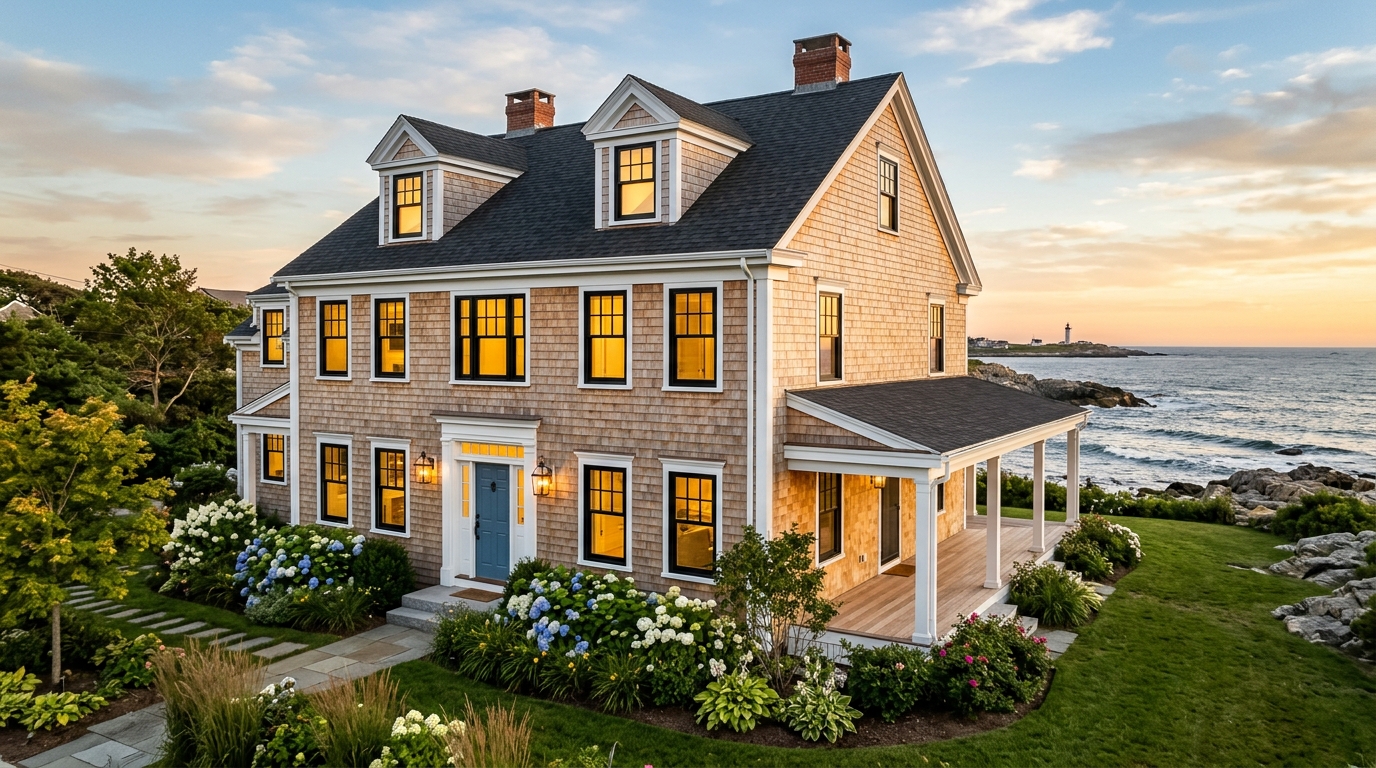 Pioneer Window and Door Co. Luxury Cape Ann coastal replacement windows